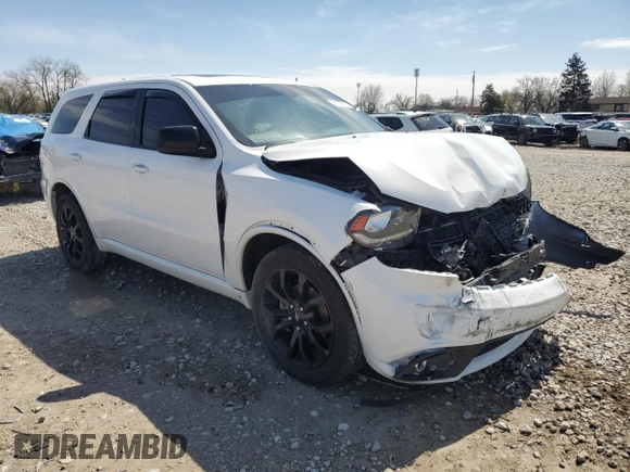2019 Dodge Durango SXT Plus with VIN 1C4RDJAG9KC651304, listed as a Copart auction lot 51839385 with 60,585 mi miles and Salvage title. Bid and sale history available at DreamBid. Image 4.
