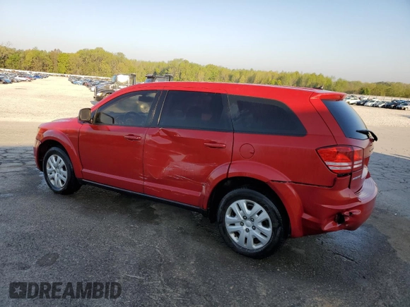 2015 Dodge Journey American Value with VIN 3C4PDCABXFT720583, listed as a Copart auction lot 52882515 with 173,575 mi miles and Salvage Title. Bid and sale history available at DreamBid. Image 2.
