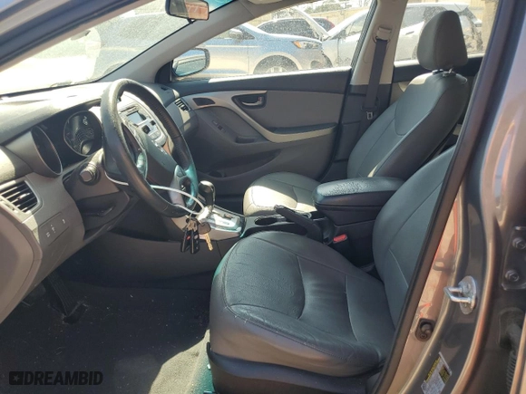 2013 Hyundai Elantra GLS with VIN 5NPDH4AE1DH297221, listed as a Copart auction lot 48700445 with 121,720 mi miles and Salvage Title. Bid and sale history available at carsss.com. Image 7.