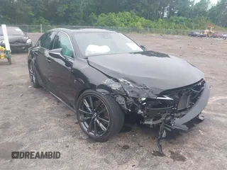 2025 Lexus IS 350 F Sport with VIN JTHBZ1B24S5084184, listed as a IAAI auction lot 42222378 with 2,114 mi miles and . Bid and sale history available at DreamBid. Image 1.