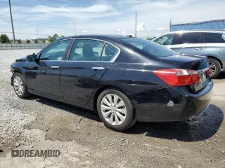 2014 Honda Accord Sedan EX-L with VIN 1HGCR2F84EA002493, listed as a Copart auction lot 51417895 with 117,636 mi miles and Salvage Title. Bid and sale history available at carsss.com. Image 2.