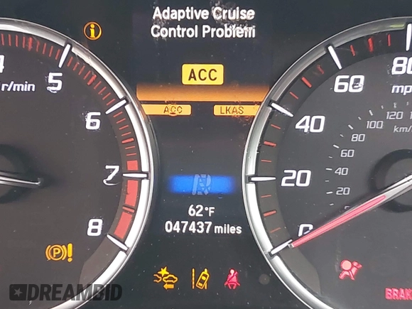 2019 Acura MDX Technology with VIN 5J8YD4H0XKL015238, listed as a IAAI auction lot 42083971 with 47,437 mi miles and . Bid and sale history available at DreamBid. Image 15.