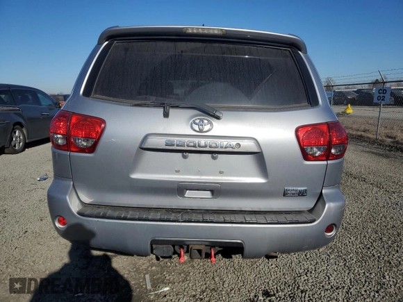 2015 Toyota Sequoia SR5 with VIN 5TDBY5G14FS122167, listed as a Copart auction lot 42831335 with 146,015 mi miles and Salvage Title. Bid and sale history available at carsss.com. Image 6.