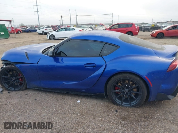 2024 Toyota GR Supra 3.0 with VIN WZ1DB0G04RW067813, listed as a IAAI auction lot 41504716 with 3,508 mi miles. Bid and sale history available at carsss.com. Image 15.
