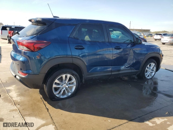 2021 Chevrolet TrailBlazer LS with VIN KL79MMS2XMB133311, listed as a Copart auction lot 65497084 with 41,547 mi miles and Clean Title. Bid and sale history available at carsss.com. Image 3.