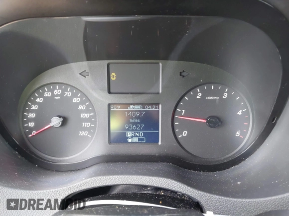 2023 Mercedes-Benz Sprinter Cargo with VIN W1Y4NCHY1PT126337, listed as a IAAI auction lot 41485671 with 93,627 mi miles. Bid and sale history available at carsss.com. Image 7.