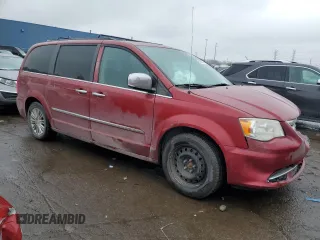 2015 Chrysler Town & Country Touring-L with VIN 2C4RC1CG0FR525913, listed as a Copart auction lot 52601595 with 167,316 mi miles and Clean Title. Bid and sale history available at carsss.com. Image 4.