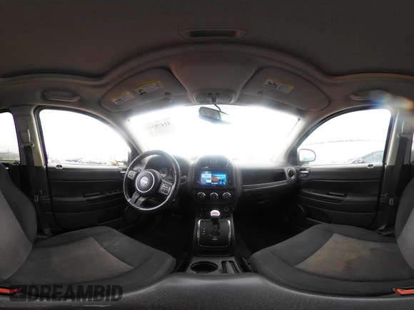 2012 Jeep Compass Latitude with VIN 1C4NJCEA6CD677525, listed as a IAAI auction lot 41478397 with 174,655 mi miles and . Bid and sale history available at carsss.com. Image 18.