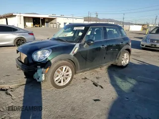 2014 MINI Countryman S with VIN WMWZC3C58EWT01267, listed as a Copart auction lot 47268355 with 45,430 mi miles and Salvage Title. Bid and sale history available at DreamBid. Image 11.
