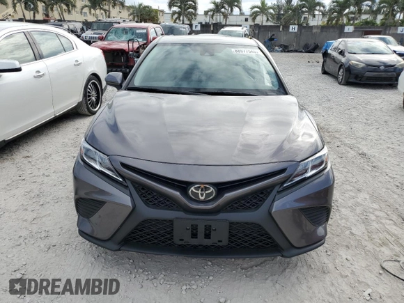 2020 Toyota Camry SE with VIN 4T1G11AK9LU947208, listed as a Copart auction lot 88977545 with 34,721 mi miles and Salvage Title. Bid and sale history available at carsss.com. Image 5.