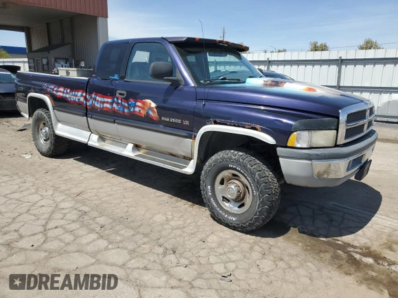 1998 Dodge 2500 with VIN 1B7KF23Z4WJ171365, listed as a Copart auction lot 55085915 with 222,954 mi miles and Clean Title. Bid and sale history available at carsss.com. Image 4.