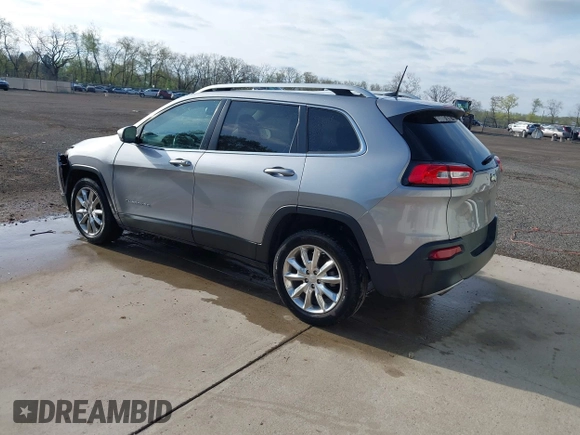 2017 Jeep Cherokee Limited z VIN 1C4PJLDB7HW641972, wystawiony jako IAAI lot #42081133 z przebiegiem 115 589 mil mil oraz . Historia ofert i sprzedaży dostępna na DreamBid. Obrazek 3.