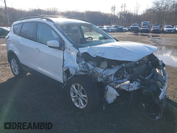 2017 Ford Escape SE with VIN 1FMCU9GD5HUE00425, listed as a IAAI auction lot 41843115 with 64,896 mi miles. Bid and sale history available at carsss.com. Image 6.