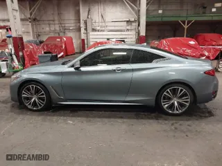 2018 Infiniti Q60 3.0t LUXE with VIN JN1EV7EL9JM391469, listed as a IAAI auction lot 41859792 with 48,498 mi miles. Bid and sale history available at carsss.com. Image 14.