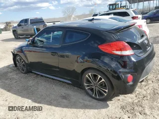 2016 Hyundai Veloster Turbo with VIN KMHTC6AE3GU264278, listed as a Copart auction lot 49557415 with Not provided miles and Clean title. Bid and sale history available at DreamBid. Image 2.