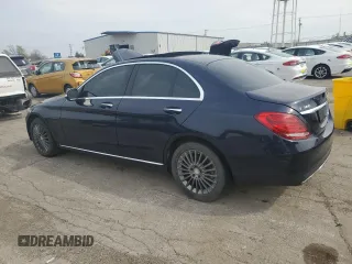 2015 Mercedes-Benz C 300 Luxury with VIN 55SWF4KB7FU081506, listed as a Copart auction lot 55340195 with 140,231 mi miles and Clean Title. Bid and sale history available at carsss.com. Image 2.