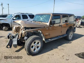 2015 Jeep Wrangler Unlimited Sahara z VIN 1C4BJWEGXFL612874, wystawiony jako Copart lot #63426995 z przebiegiem 123 876 mil mil oraz Czysty tytuł • Clean title. Historia ofert i sprzedaży dostępna na DreamBid. Obrazek 1.