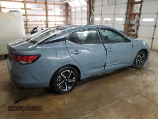 2024 Nissan Sentra SV with VIN 3N1AB8CV0RY333700, listed as a Copart auction lot 66105155 with 25,655 mi miles and Clean title. Bid and sale history available at DreamBid. Image 3.
