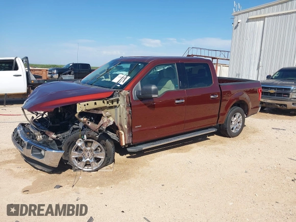 2015 Ford F-150 XL с VIN 1FTEW1CP1FKE72398, выставлен на аукционе IAAI как лот 42525923 с пробегом Не указан миль и . История ставок и продаж доступна на DreamBid. Изображение 2.