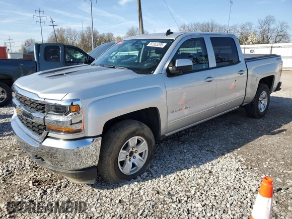 2018 Chevrolet Silverado 1500 LT with VIN 3GCUKREC7JG360527, listed as a Copart auction lot 52365295 with 120,107 mi miles and Clean Title. Bid and sale history available at carsss.com. Image 1.