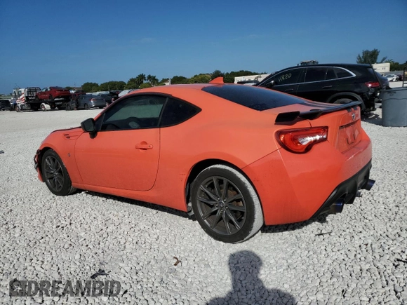 2017 Toyota 86 with VIN JF1ZNAA15H9708487, listed as a Copart auction lot 84851934 with 68,966 mi miles and Salvage Title. Bid and sale history available at carsss.com. Image 2.