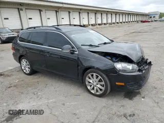 2013 Volkswagen Jetta SportWagen TDI w/Sunroof & Nav with VIN 3VWPL7AJ0DM601687, listed as a Copart auction lot 71979044 with 182,112 mi miles and Salvage Title. Bid and sale history available at carsss.com. Image 4.
