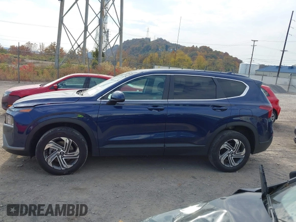 2021 Hyundai Santa Fe SE with VIN 5NMS1DAJ2MH366410, listed as a IAAI auction lot 40678782 with 33,069 mi miles. Bid and sale history available at carsss.com. Image 14.