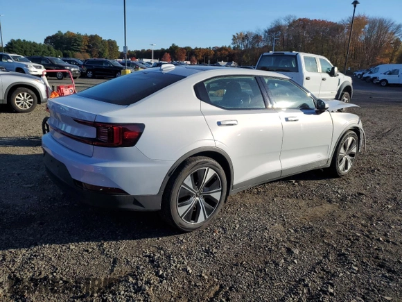 2023 Polestar 2 with VIN YSMED3KA0PL131234, listed as a Copart auction lot 78166954 with 32,508 mi miles and Salvage Title. Bid and sale history available at carsss.com. Image 3.