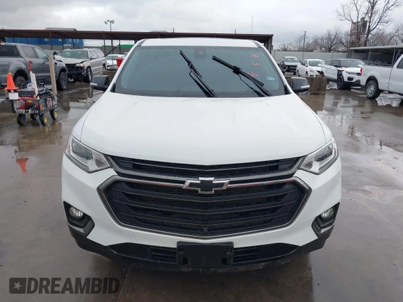 2020 Chevrolet Traverse Premier with VIN 1GNEVKKW2LJ259101, listed as a IAAI auction lot 41547343 with 52,140 mi miles. Bid and sale history available at carsss.com. Image 13.