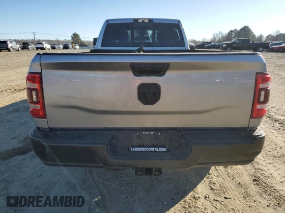 2023 Ram 2500 Tradesman with VIN 3C6UR4HJXPG609783, listed as a Copart auction lot 42045825 with 44,477 mi miles and Salvage Title. Bid and sale history available at carsss.com. Image 6.