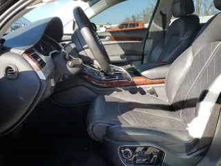 2013 Audi A8 3.0L with VIN WAUAGAFD0DN002546, listed as a Copart auction lot 81145504 with 107,079 mi miles and Salvage title. Bid and sale history available at DreamBid. Image 7.