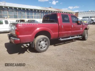 2015 Ford F-350 Platinum with VIN 1FT8W3BT3FEA22502, listed as a Copart auction lot 45839334 with 139,969 mi miles and Salvage title. Bid and sale history available at DreamBid. Image 3.
