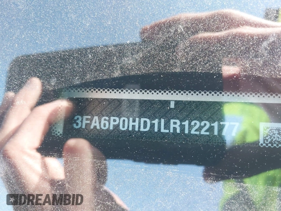 2020 Ford Fusion SE с VIN 3FA6P0HD1LR122177, выставлен на аукционе IAAI как лот 41749652 с пробегом 54 365 миль миль и . История ставок и продаж доступна на DreamBid. Изображение 9.