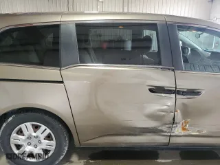 2013 Honda Odyssey LX with VIN 5FNRL5H27DB076212, listed as a Copart auction lot 52856615 with 123,096 mi miles and Salvage Title. Bid and sale history available at carsss.com. Image 11.