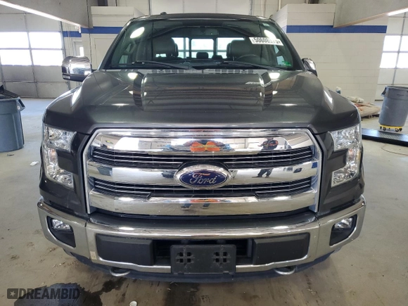 2016 Ford F-150 XLT with VIN 1FTEW1EP4GFD35267, listed as a Copart auction lot 50608575 with 77,795 mi miles and Salvage Title. Bid and sale history available at carsss.com. Image 5.