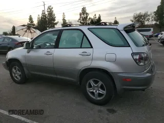 2002 Lexus RX 300 with VIN JTJGF10U620123324, listed as a Copart auction lot 79619434 with 109,231 mi miles and Salvage Title. Bid and sale history available at carsss.com. Image 2.