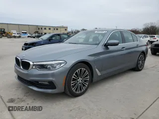 2018 BMW 5 Series 530e with VIN WBAJA9C53JG623289, listed as a Copart auction lot 48053465 with 120,969 mi miles and Clean title. Bid and sale history available at DreamBid. Image 1.