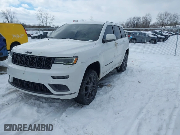 2020 Jeep Grand Cherokee Overland with VIN 1C4RJFCG6LC439142, listed as a IAAI auction lot 41640385 with 74,300 mi miles. Bid and sale history available at carsss.com. Image 17.
