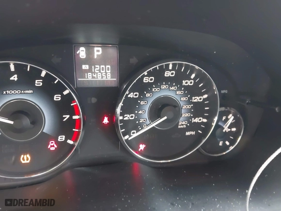 2010 Subaru Outback Prem All-Weathr/Pwr Moon with VIN 4S4BRCGC1A3333528, listed as a IAAI auction lot 41269645 with 184,858 mi miles. Bid and sale history available at carsss.com. Image 7.