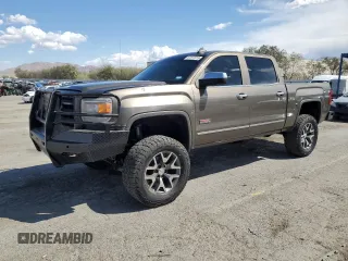 2015 GMC Sierra 1500 SLT with VIN 3GTU2VEC0FG106920, listed as a Copart auction lot 51511915 with 71,658 mi miles and Salvage Title. Bid and sale history available at DreamBid. Image 1.