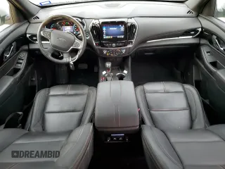 2022 Chevrolet Traverse RS with VIN 1GNERJKW4NJ124865, listed as a Copart auction lot 89060145 with 51,651 mi miles and Salvage title. Bid and sale history available at DreamBid. Image 8.