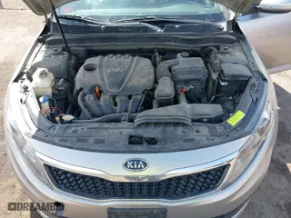 2011 Kia Optima EX with VIN KNAGN4A70B5076758, listed as a IAAI auction lot 41822218 with 161,183 mi miles. Bid and sale history available at carsss.com. Image 10.