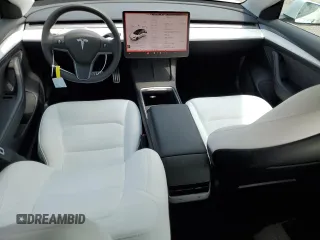 2023 Tesla Model 3 Performance with VIN 5YJ3E1EC5PF487845, listed as a Copart auction lot 62686164 with 4,938 mi miles and Salvage Title. Bid and sale history available at carsss.com. Image 8.