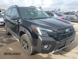 2024 Subaru Forester Wilderness with VIN JF2SKAJC3RH461288, listed as a IAAI auction lot 42121828 with 13,163 mi miles and . Bid and sale history available at DreamBid. Image 1.