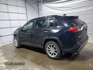 2020 Toyota RAV4 Hybrid Limited with VIN JTMDWRFV7LD525562, listed as a Copart auction lot 50502715 with 0 mi miles and Salvage Title. Bid and sale history available at carsss.com. Image 2.