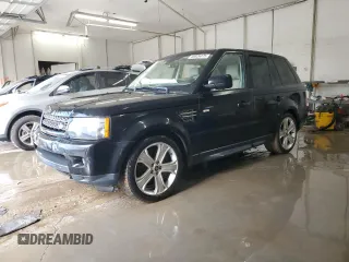 2013 Land Rover Range Rover Sport HSE LUX with VIN SALSK2D49DA810375, listed as a Copart auction lot 46926375 with 0 mi miles and Salvage Title. Bid and sale history available at carsss.com. Image 1.