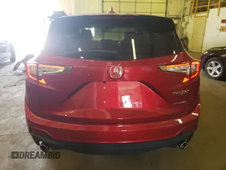 2020 Acura RDX w/Technology Pkg with VIN 5J8TC2H54LL025827, listed as a Copart auction lot 60447193 with 34,207 mi miles. Bid and sale history available at carsss.com. Image 6.