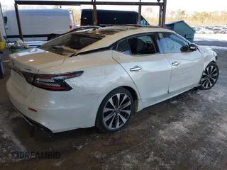 2020 Nissan Maxima Platinum with VIN 1N4AA6FV5LC385023, listed as a IAAI auction lot 41340116 with 82,924 mi miles and . Bid and sale history available at DreamBid. Image 4.