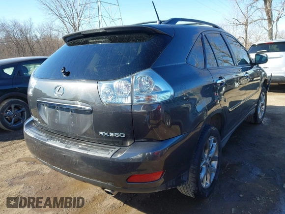 2009 Lexus RX 350 with VIN 2T2HK31U09C127491, listed as a IAAI auction lot 41698510 with 352,864 mi miles and . Bid and sale history available at DreamBid. Image 4.