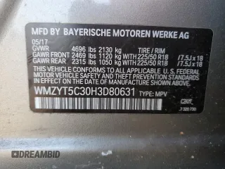2017 MINI Countryman Cooper S z VIN WMZYT5C30H3D80631, wystawiony jako Copart lot #49418345 z przebiegiem 103 922 mil mil oraz Nie do naprawy • Non repairable. Historia ofert i sprzedaży dostępna na DreamBid. Obrazek 12.